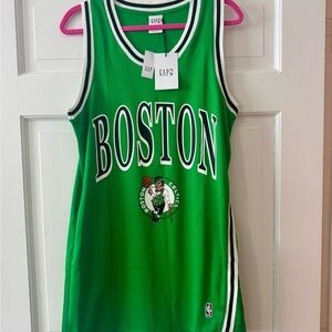 GAP Boston Celtics jersey dress